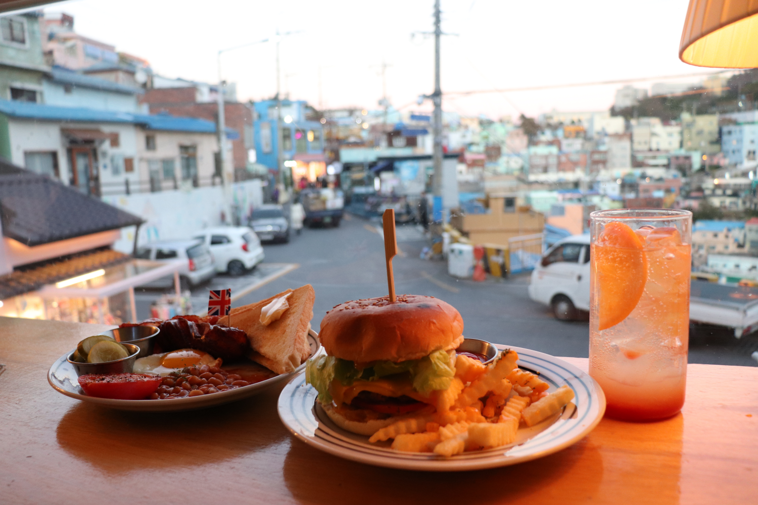 從正餐到甜點,甘川文化村 美食店:The Plate 釜山 早午餐 咖啡廳